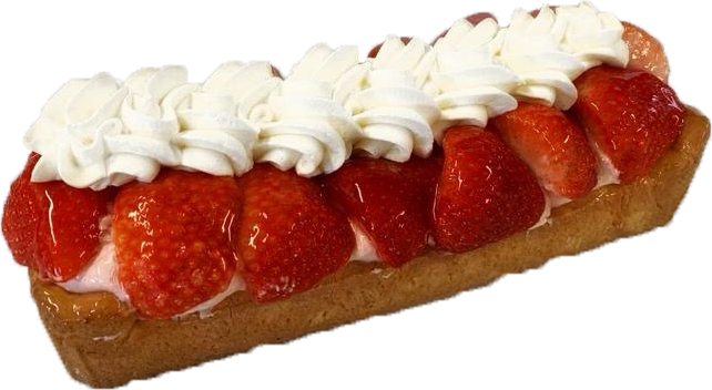 Aardbeien vlaai