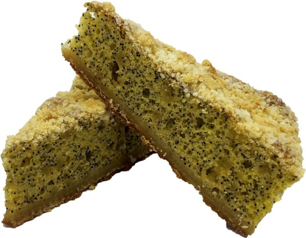 Lemoncake poppyseed - cocos crumble