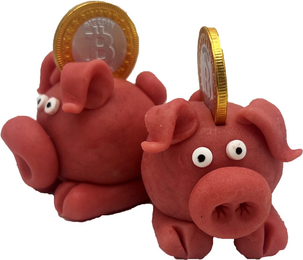 Marsepein, Crypto Biggetje, per stuk